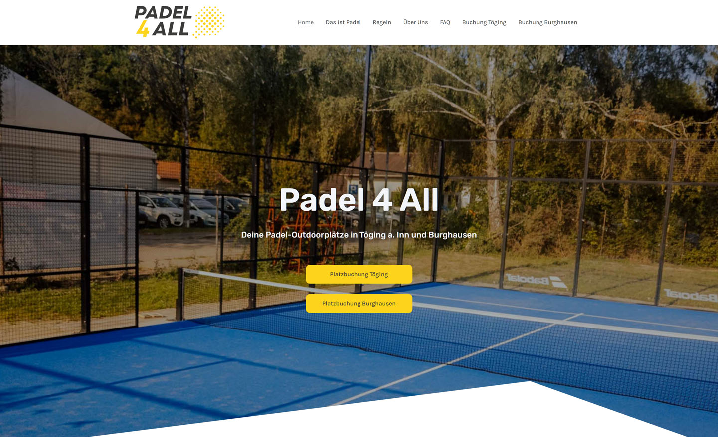 Screenshot von Padel4All